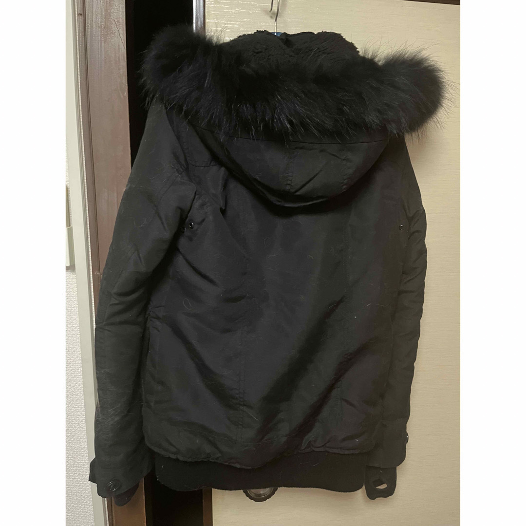 SLY(スライ)のSLY 黒のN3B レディースのジャケット/アウター(ミリタリージャケット)の商品写真