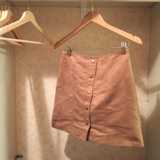 ギャップ(GAP)のgap suède skirt.(ミニスカート)