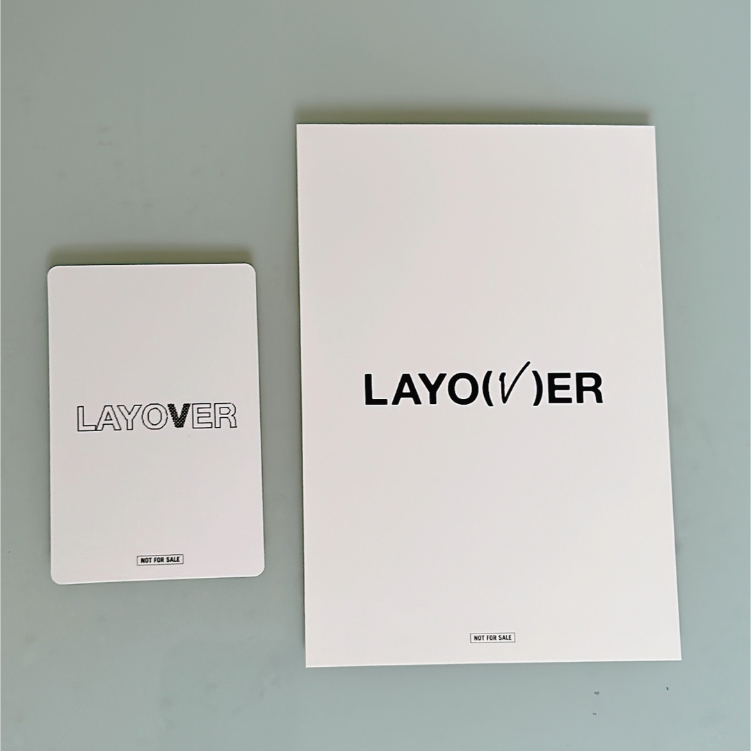 BTS V Album 'Layover' ユニバ 特典トレカ＋ポストカード