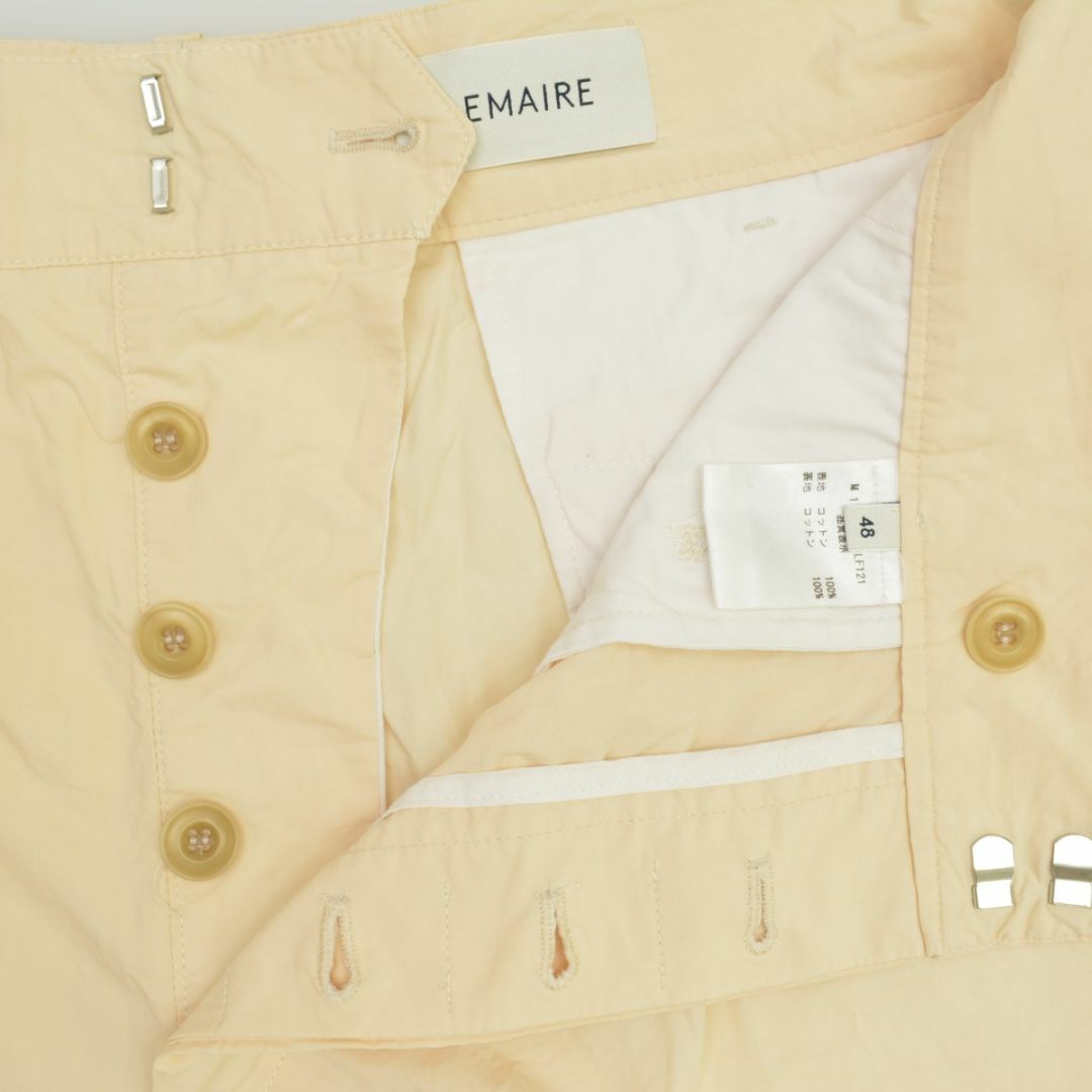 LEMAIRE(ルメール)の【LEMAIRE】M171PA14LF121 タックハーフパンツ メンズのパンツ(その他)の商品写真