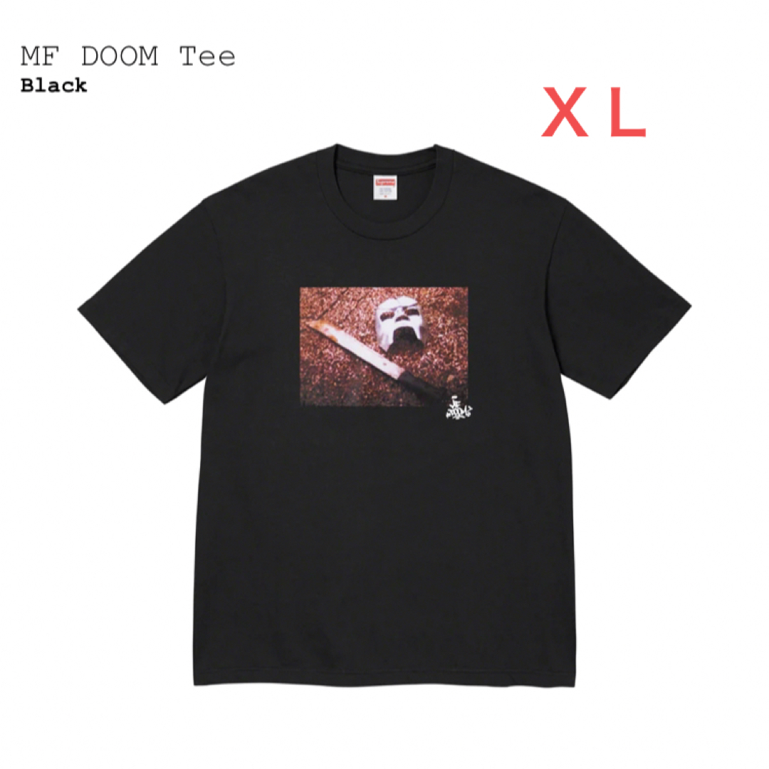 Supreme MF Doom Tee XL BLACK - Tシャツ/カットソー(半袖/袖なし)