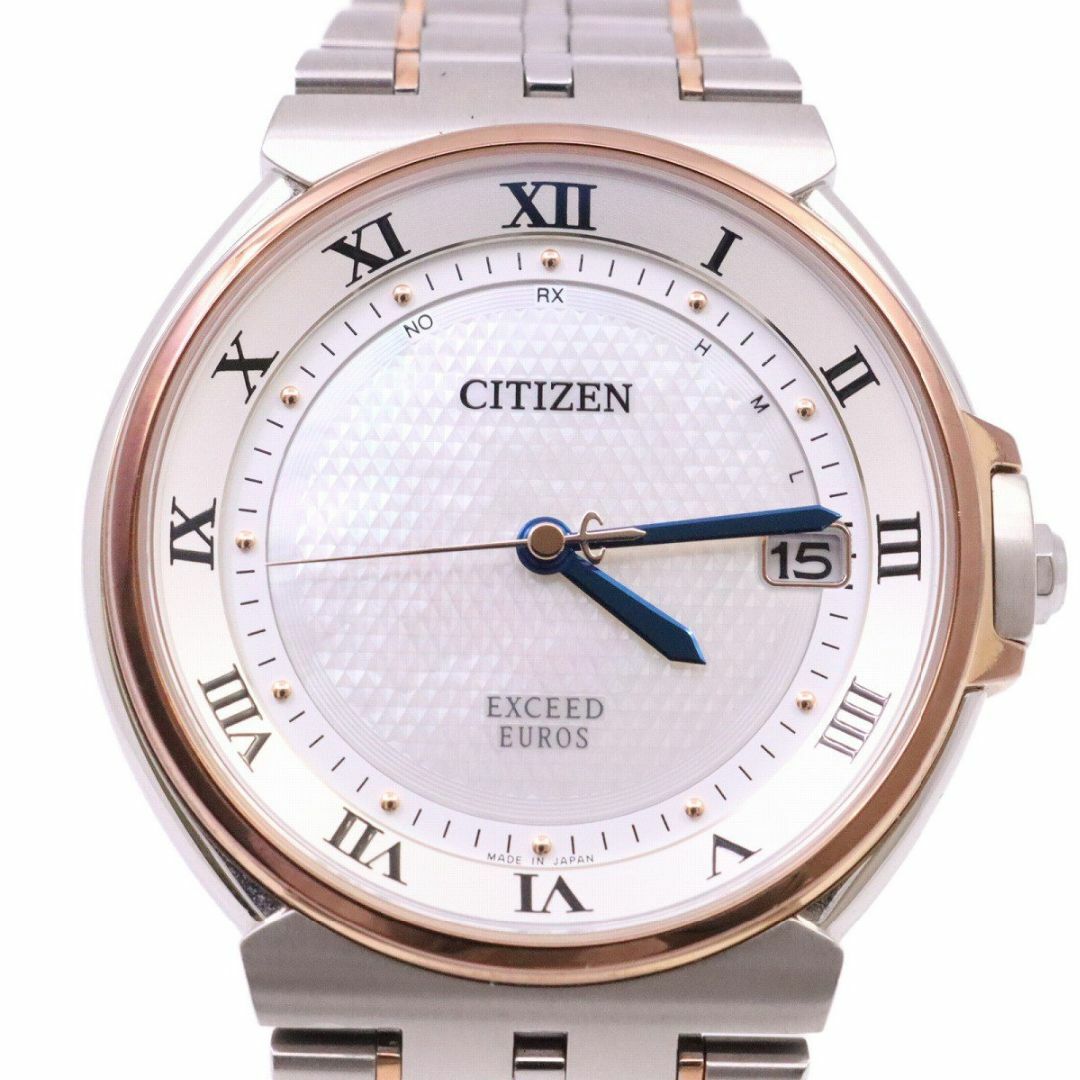 CITIZEN  AS7070-58A エクシード  エコドライブ 35周年限定 腕時計 SS SS メンズ