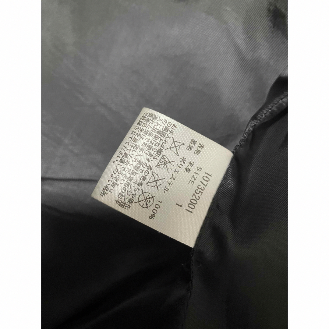 STUDIOUS(ステュディオス)のSTUDIOUS ステュデオス　シングルライダース　ブラック　サイズ1 メンズのジャケット/アウター(ライダースジャケット)の商品写真