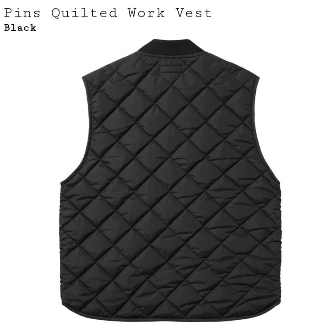 supreme Pins Quilted Work Vest - ベスト