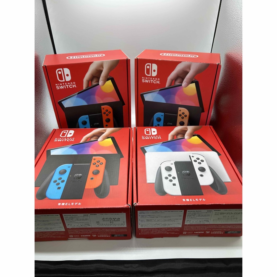 任天堂Switch スイッチ 有機EL  4台セット