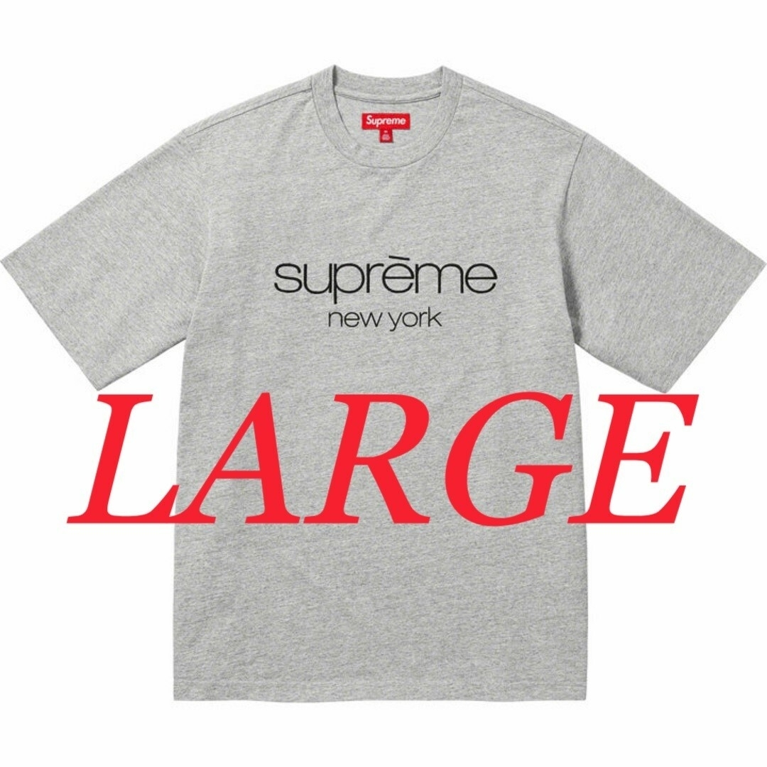 新品supreme23FW classick Logo S/S top正規品