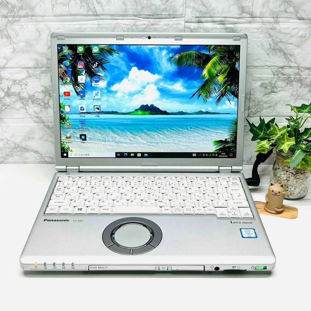 ✨爆速快適軽量モバイルSSD初心者すぐ使えるオフィスカメラ付ノート