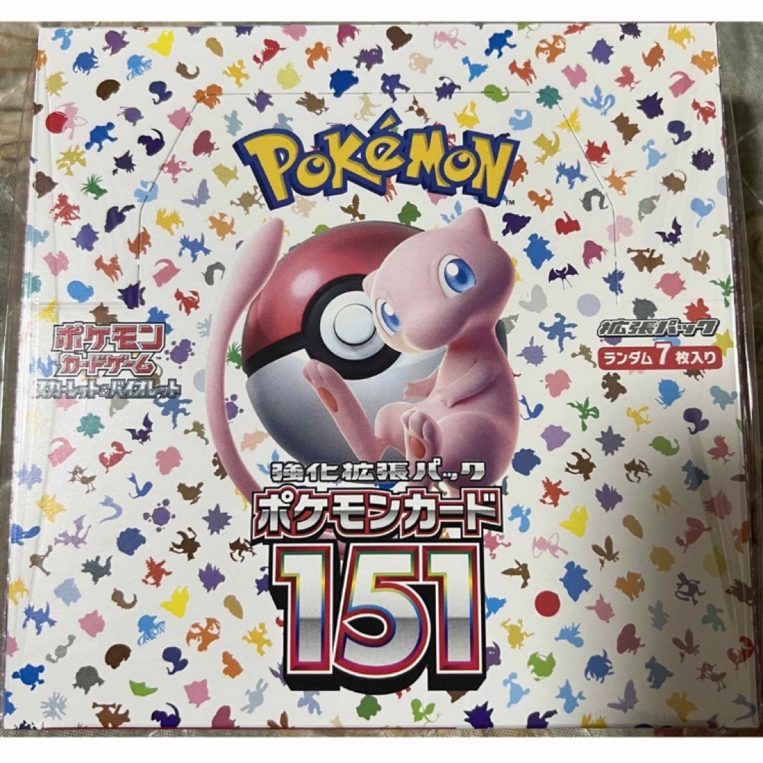 ポケモンカード151 1BOX シュリンク付き