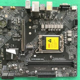 12世代マザーボード　 MSI H610M BOMBER DDR4(PCパーツ)
