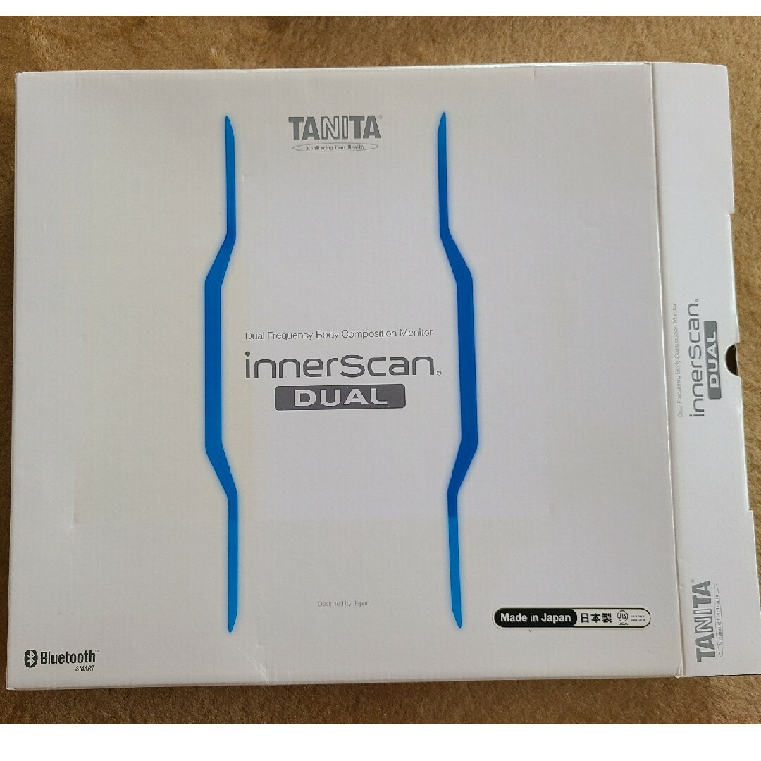 TANITA(タニタ)の【中古】TANITA 体組成計 innerScanDUAL RD-907-WH スマホ/家電/カメラの生活家電(体脂肪計)の商品写真