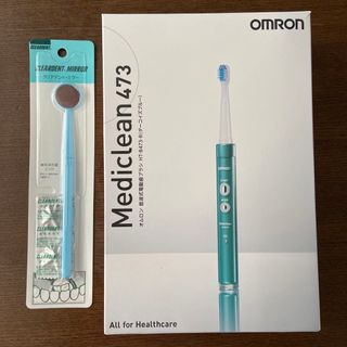 オムロン(OMRON)の★オマケ付き★オムロン　音波式電動歯ブラシ　HT-B473-B ターコイズブルー(電動歯ブラシ)