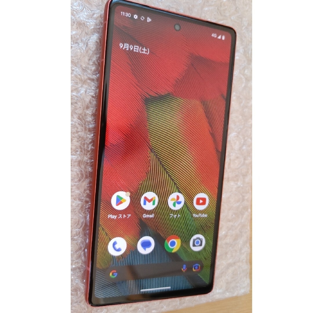 Google Pixel - google pixel 7a Coral(赤) SIMフリー 128GBの通販 by