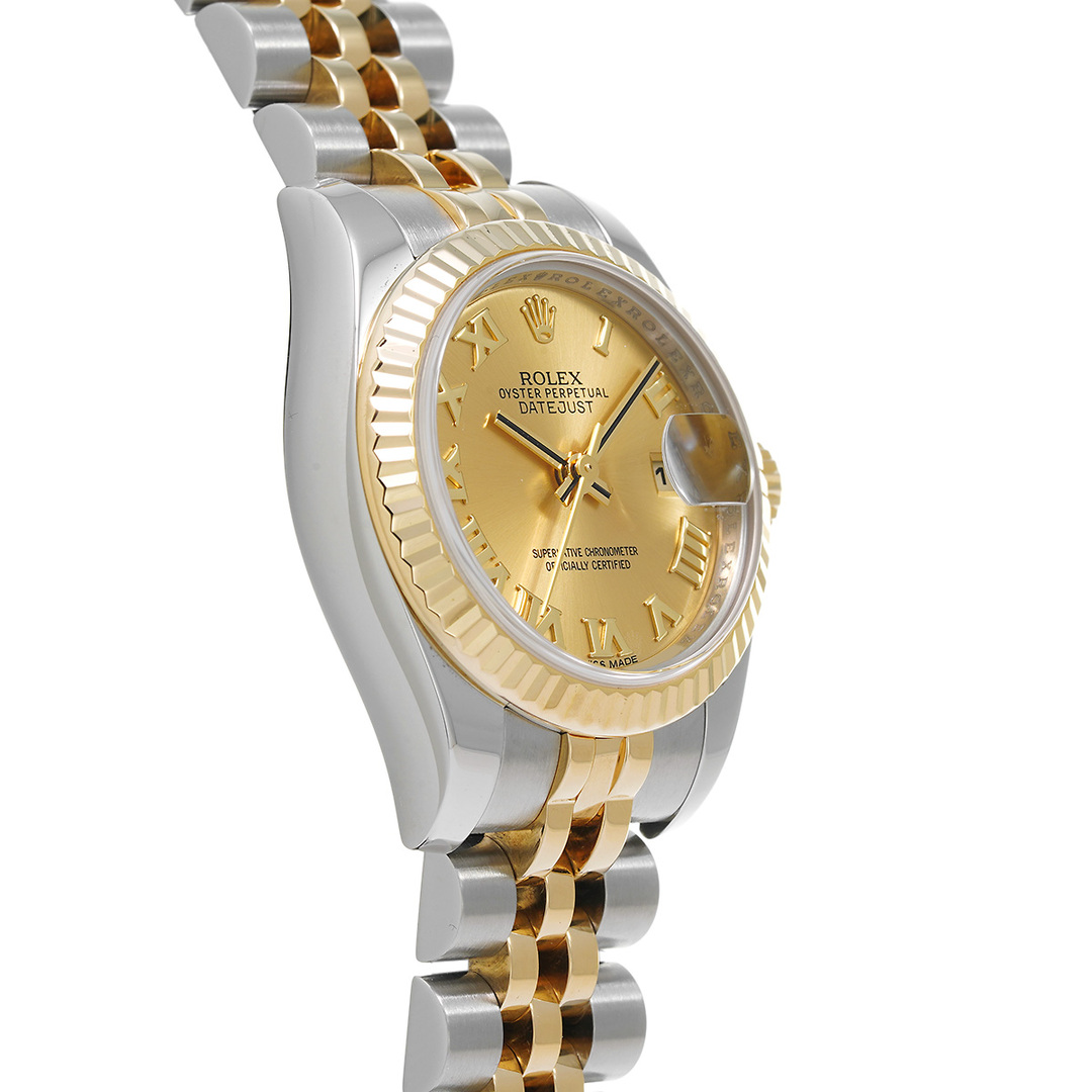 ロレックス ROLEX 179173 ランダムシリアル シャンパン レディース 腕時計 3