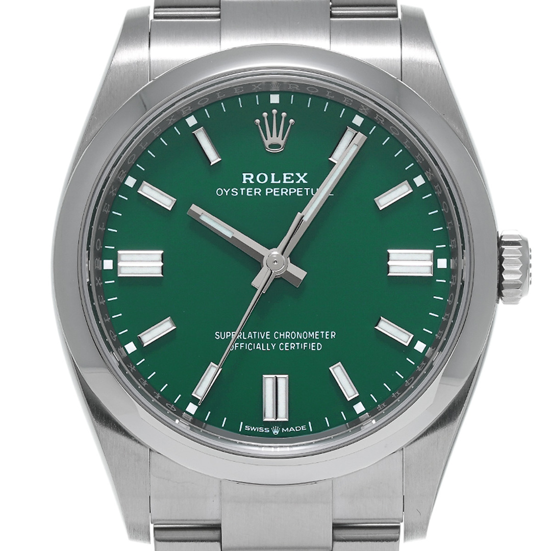 中古 ロレックス ROLEX 126000 ランダムシリアル グリーン メンズ 腕時計