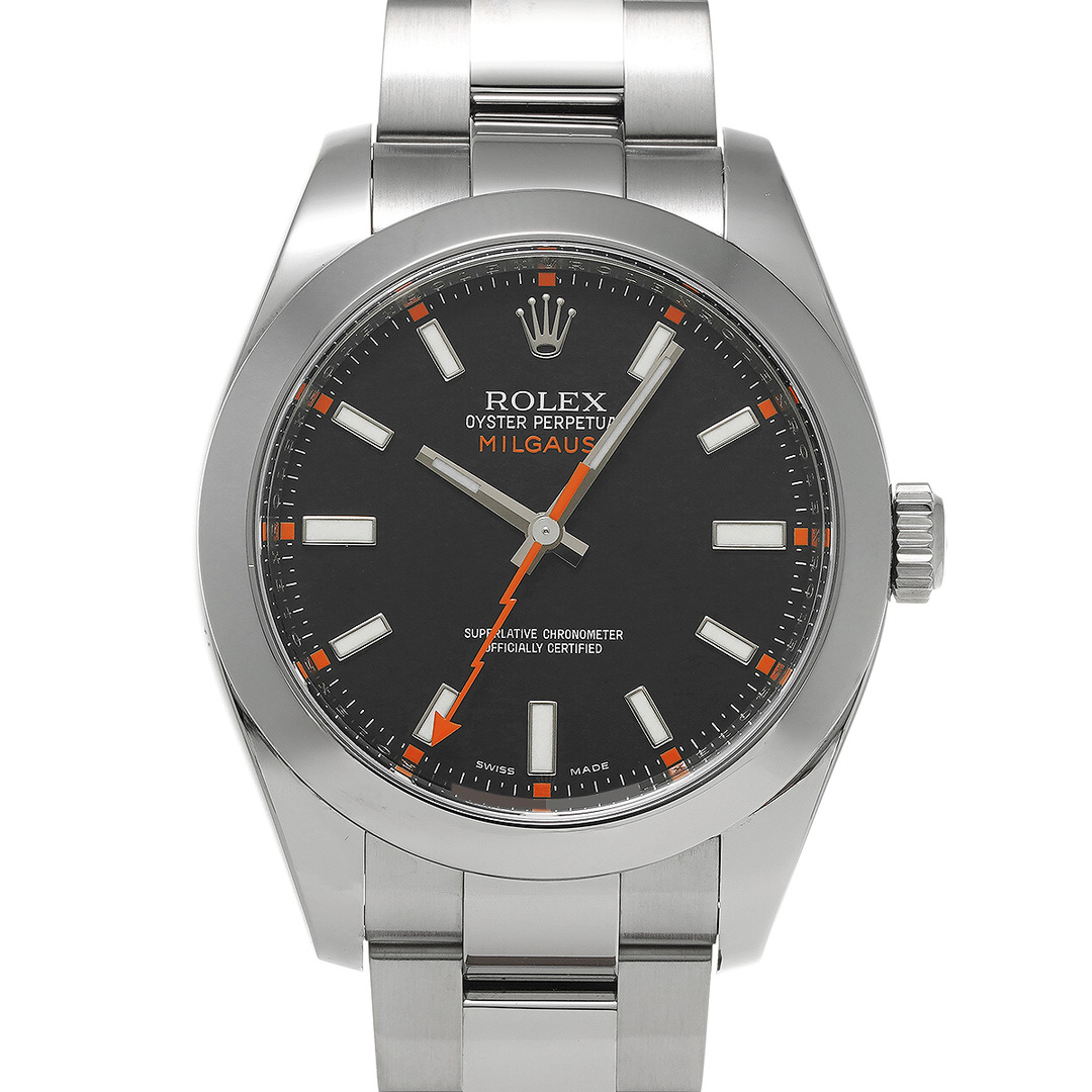 ロレックス ROLEX 116400 V番(2009年頃製造) ブラック メンズ 腕時計