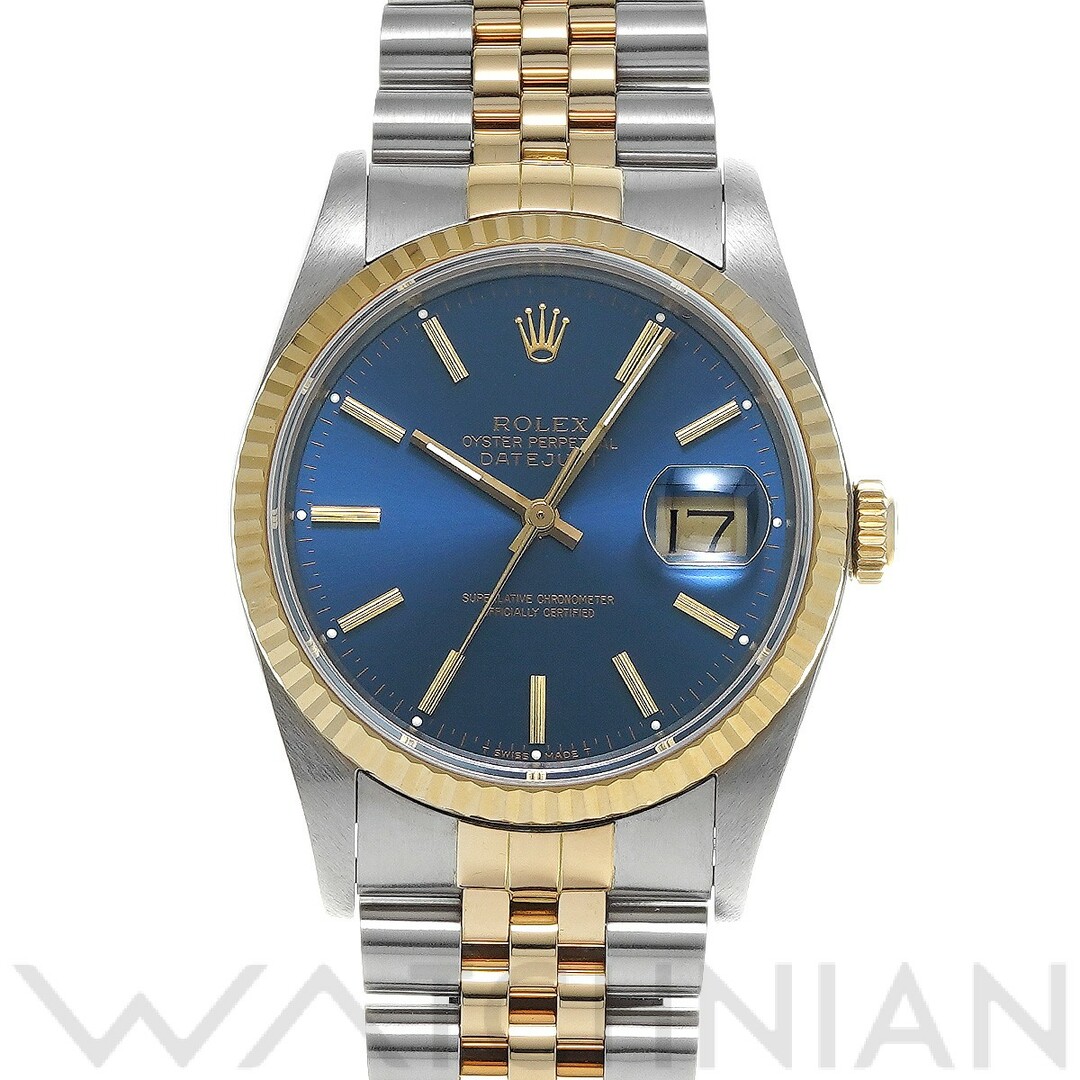 ロレックス ROLEX 16233 R番(1988年頃製造) ブルー メンズ 腕時計
