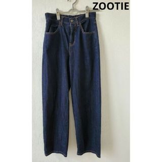 ズーティー(Zootie)の【zootie】イーザッカマニア デニム ワイドパンツ インディゴ(デニム/ジーンズ)