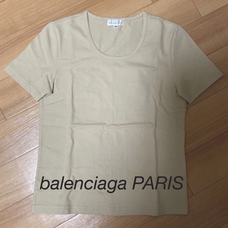 バレンシアガ(Balenciaga)のbalenciaga PARIS 無地　tシャツ　未使用(Tシャツ(半袖/袖なし))