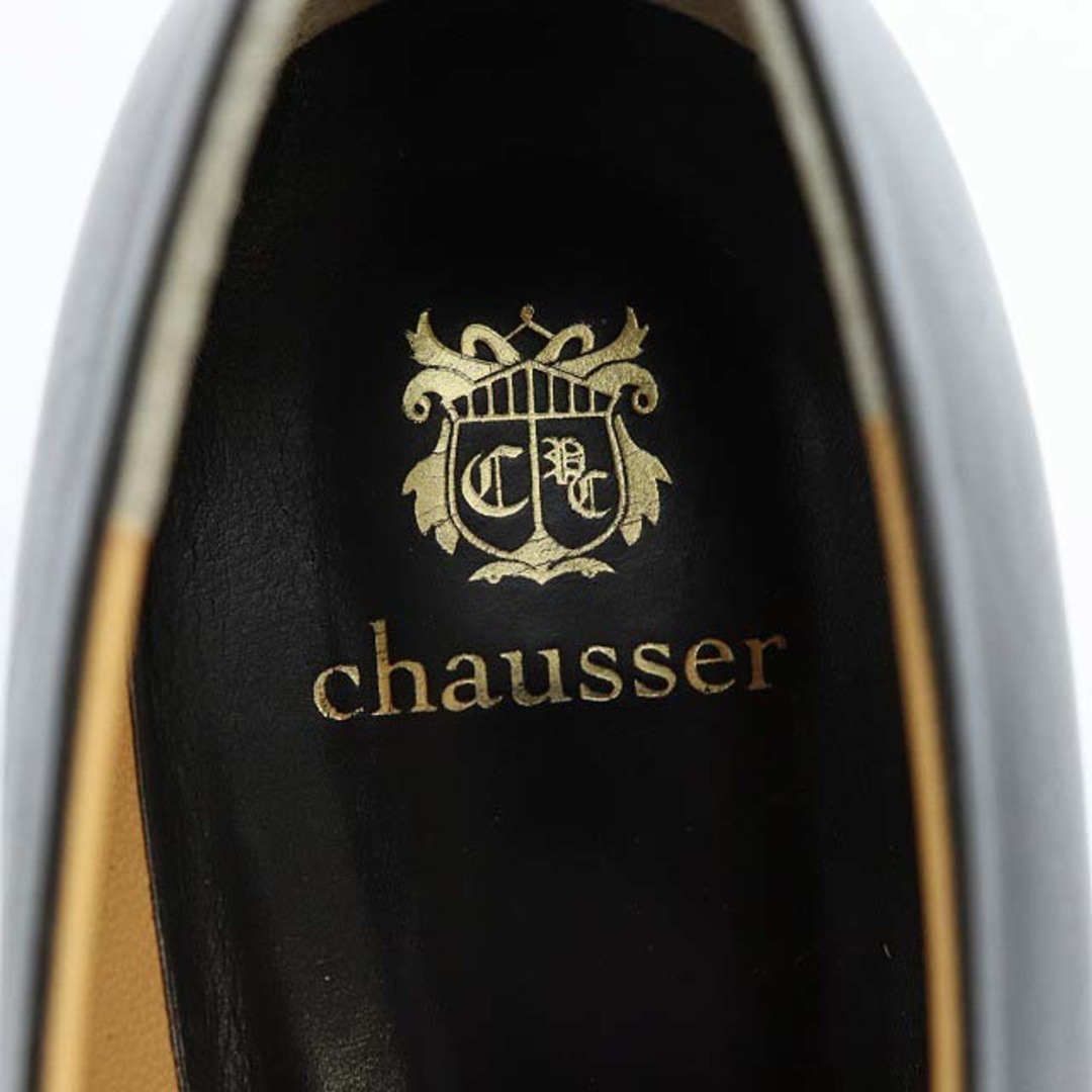 other(アザー)のショセ chausser レースアップパンプス 25.0cm 黒 ブラック レディースの靴/シューズ(ハイヒール/パンプス)の商品写真