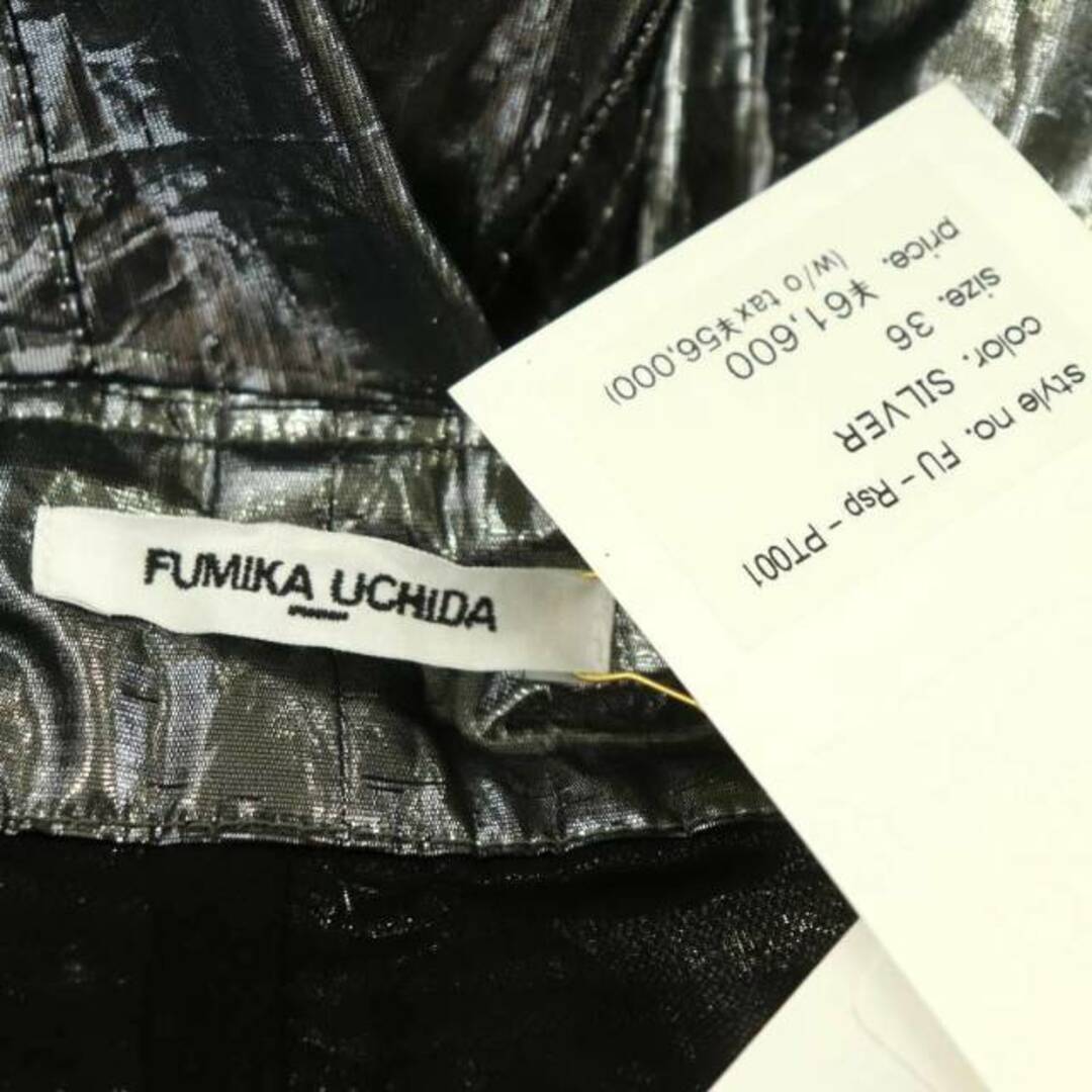 フミカ ウチダ 23SS METALLIC ROPE TRIM SLACKS レディースのパンツ(その他)の商品写真