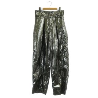 フミカ ウチダ 23SS METALLIC ROPE TRIM SLACKS(その他)