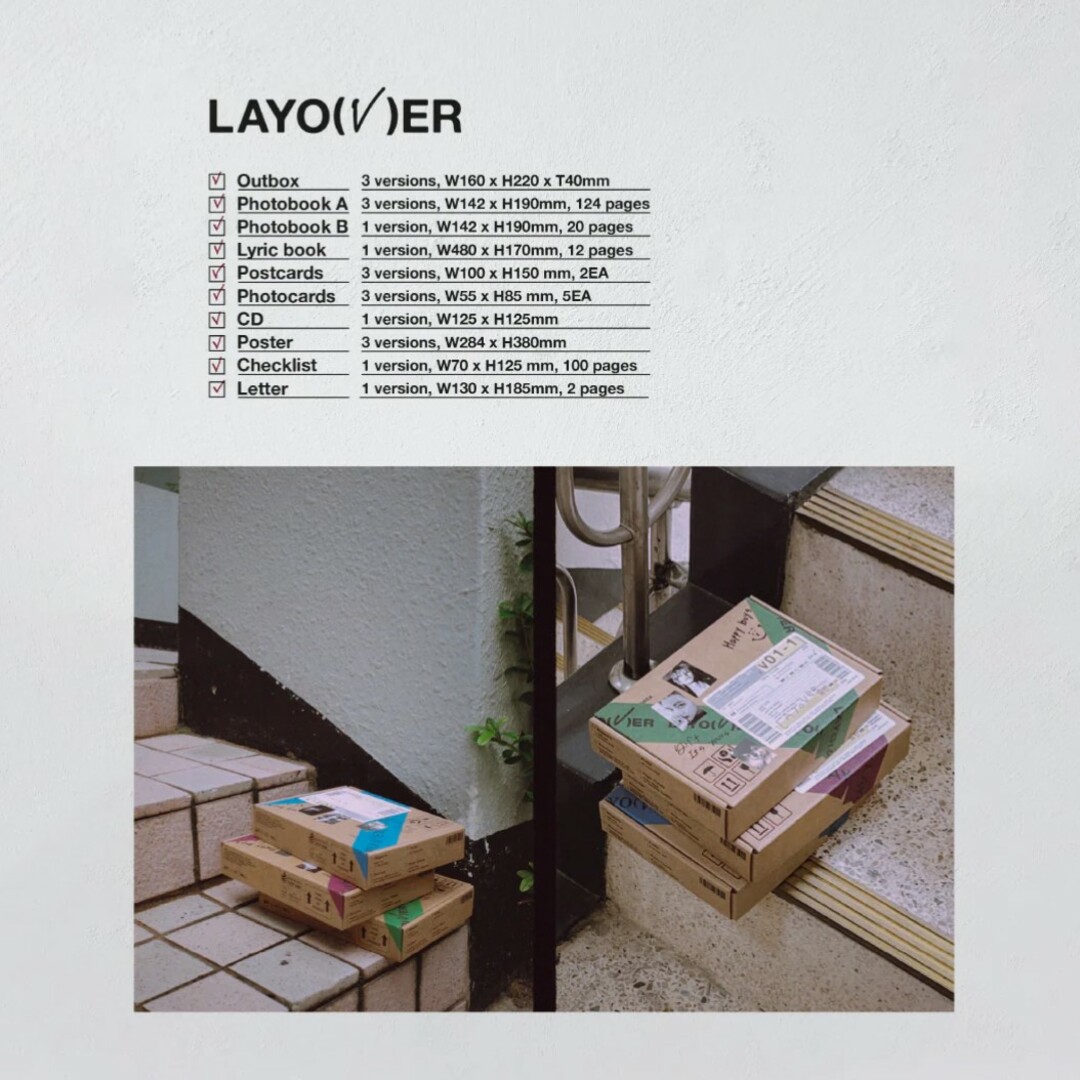 BTS V ソロアルバム 'Layover' JPFC 3形態 購入特典 10点