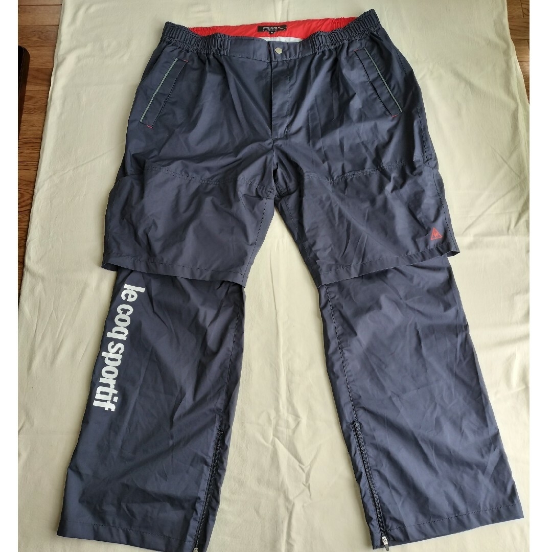 le coq sportif(ルコックスポルティフ)の【シーバ様専用】ゴルフレインウェアメンズ（パンツ）3L スポーツ/アウトドアのゴルフ(ウエア)の商品写真