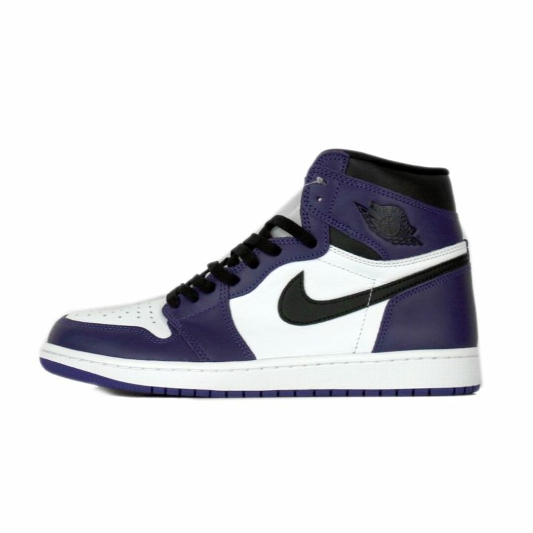 ナイキ NIKE □ 【 AIR JORDAN 1 RETRO HIGH OG Court Purple White