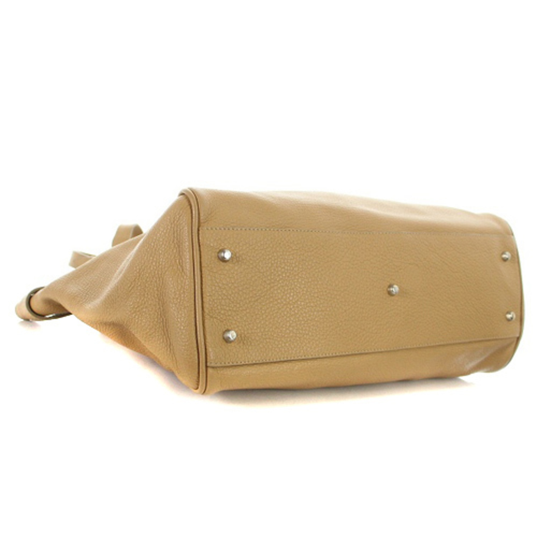 Furla(フルラ)のフルラ トートバッグ レザー ハンドバッグ レザー 茶色 レディースのバッグ(ハンドバッグ)の商品写真