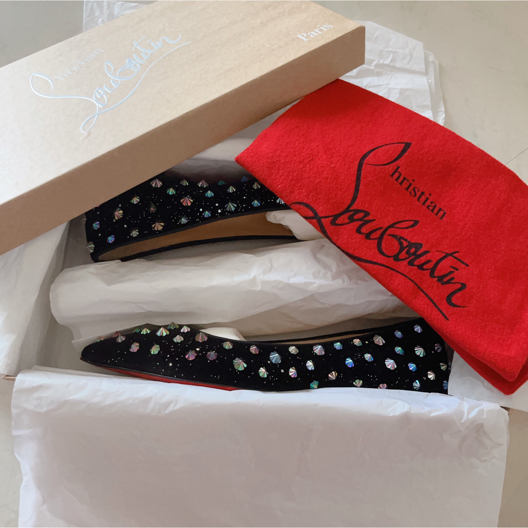 Christian Louboutin(クリスチャンルブタン)のChristian Louboutin フラットシューズ レディースの靴/シューズ(バレエシューズ)の商品写真