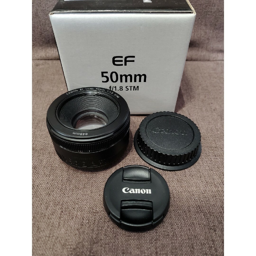 【ほぼ未使用品】キャノン Canon EF50mm F1.8 STMのサムネイル