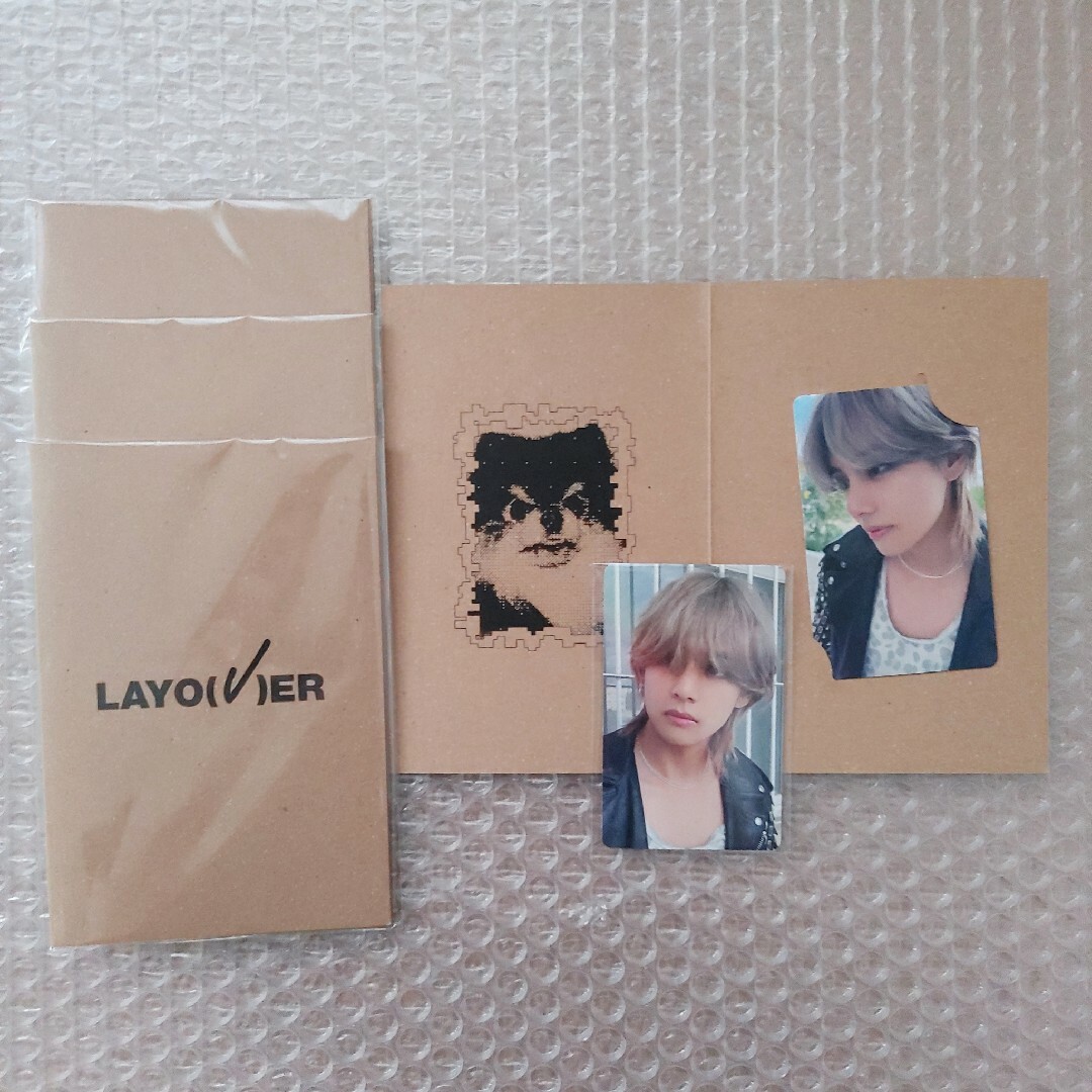 4セット JPFC特典 BTS V Layover ホログラムトレカ テヒョン39Layover