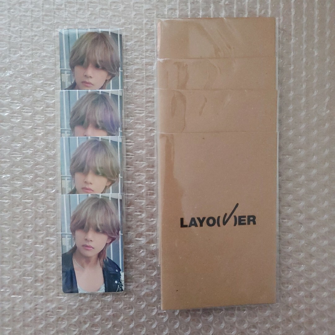 BTS テヒョン　ホログラムトレカ　ソロアルバム　Layover JPFC限定