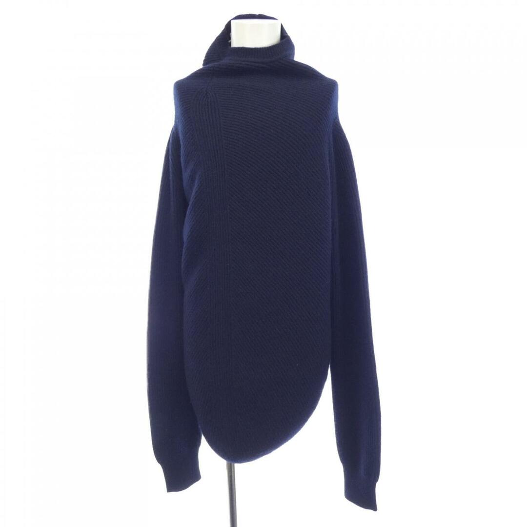 JIL SANDER ジルサンダー Super Fine Merino Wool ハイゲージウールニット 長袖セーター ブラック J22GP0111