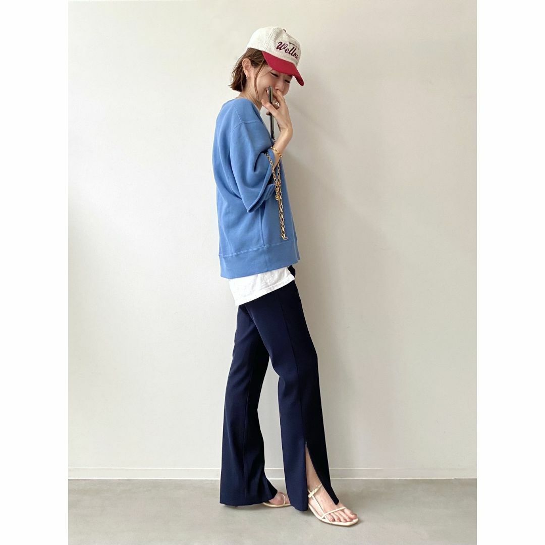 L'Appartement DEUXIEME CLASSE(アパルトモンドゥーズィエムクラス)の新品同様 2022 L’Appartement Side Zip Pants レディースのパンツ(その他)の商品写真