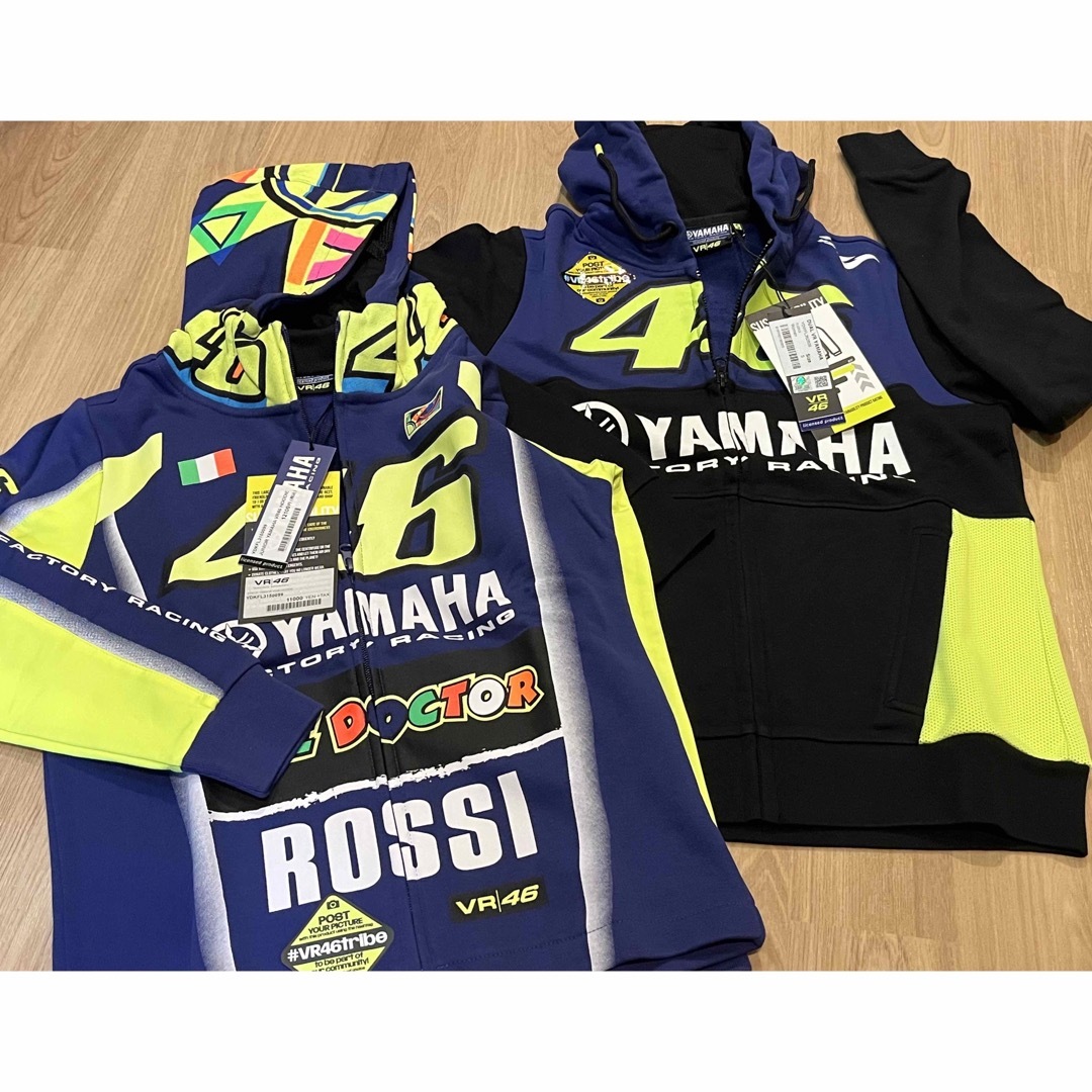 国際基準女性Mサイズサイズ■■VR46 ヴァレンティ―ノ ロッシ パーカー2セット！