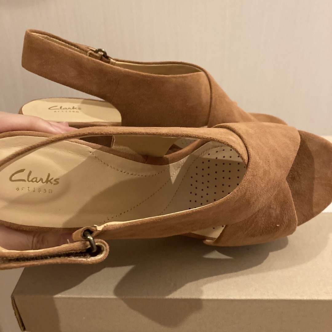 Clarks(クラークス)のClarks◇新品未使用◇マリッツァララ　ウェッジサンダル　size39 レディースの靴/シューズ(サンダル)の商品写真