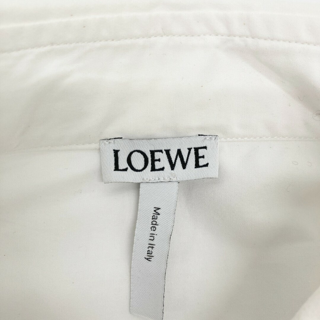 LOEWE(ロエベ)のロエベ H2189740CG ホワイト バック切替シャツ 40 メンズのトップス(シャツ)の商品写真