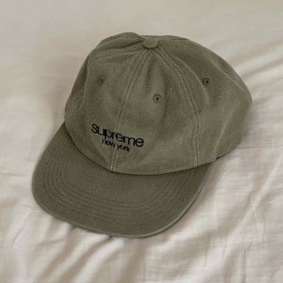 メンズsupreme classic logo cap