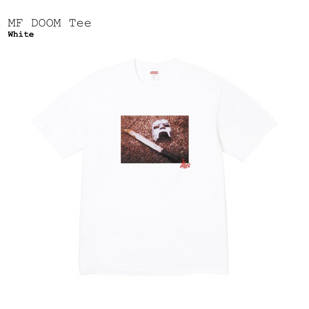 シュプリーム MF ドゥーム Tシャツ "ホワイト"トップス