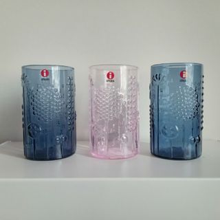 イッタラ(iittala)のイッタラ　フローラ　タンブラー　レイン　ペールピンク(グラス/カップ)