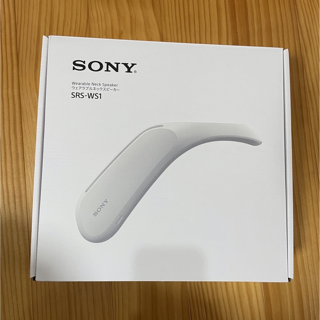 SONY(ソニー)のSONY ウェアラブルネックスピーカー SRS-WS1 スマホ/家電/カメラのオーディオ機器(スピーカー)の商品写真