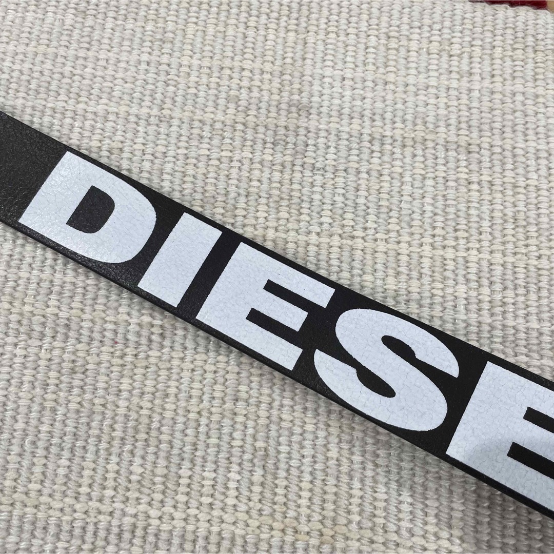 新品DIESELメンズのレザーベルト★DIESEL logo★