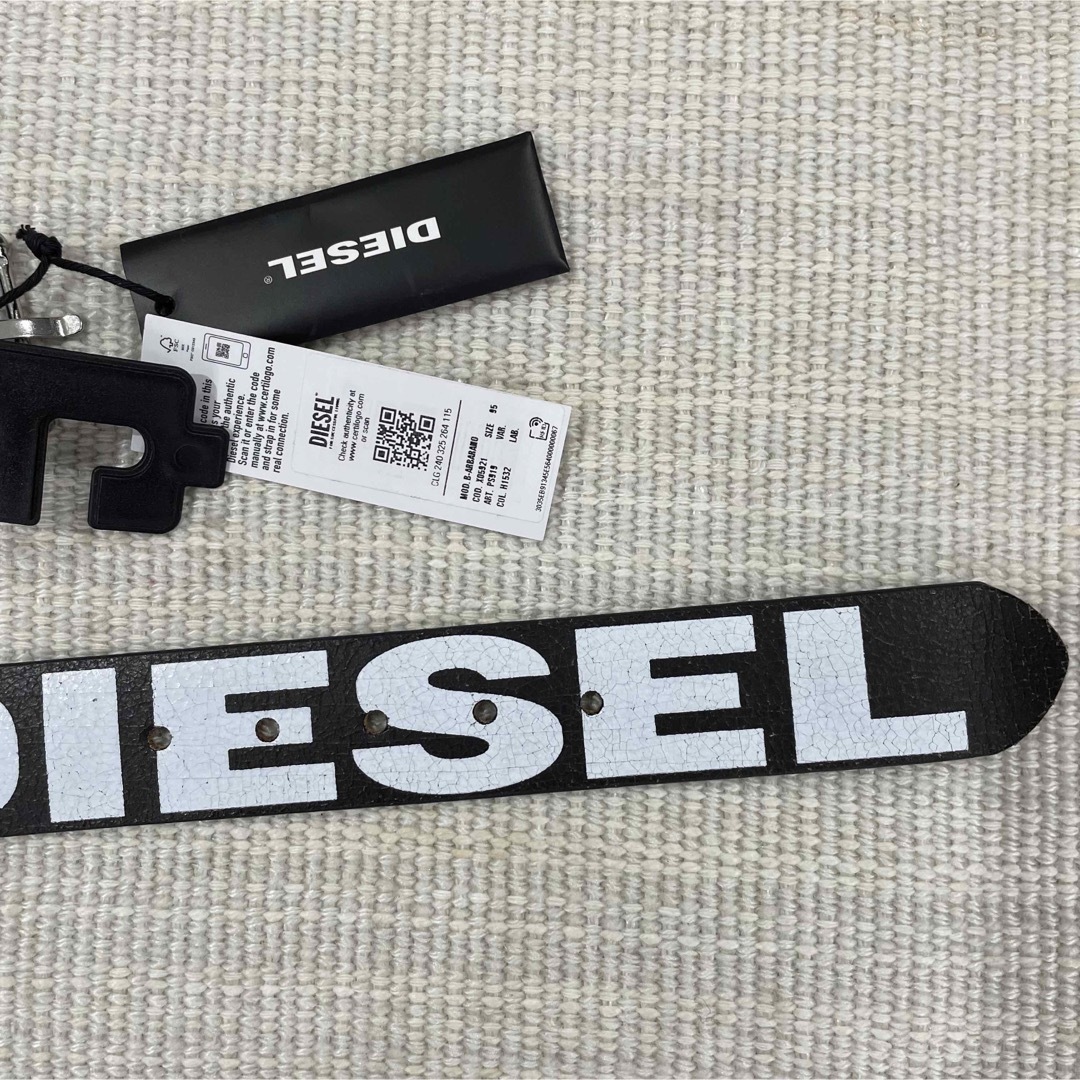 DIESEL - 新品DIESELメンズのレザーベルト☆DIESEL logo☆の通販 by