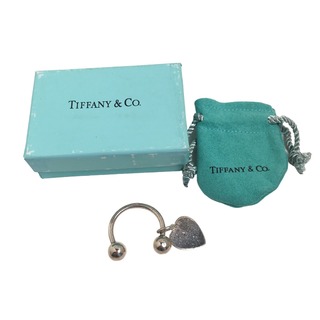 ティファニー(Tiffany & Co.)のティファニー  キーホルダー シルバー  TIFFANY&Co. ハートタグキーリング リターントゥ(キーホルダー)