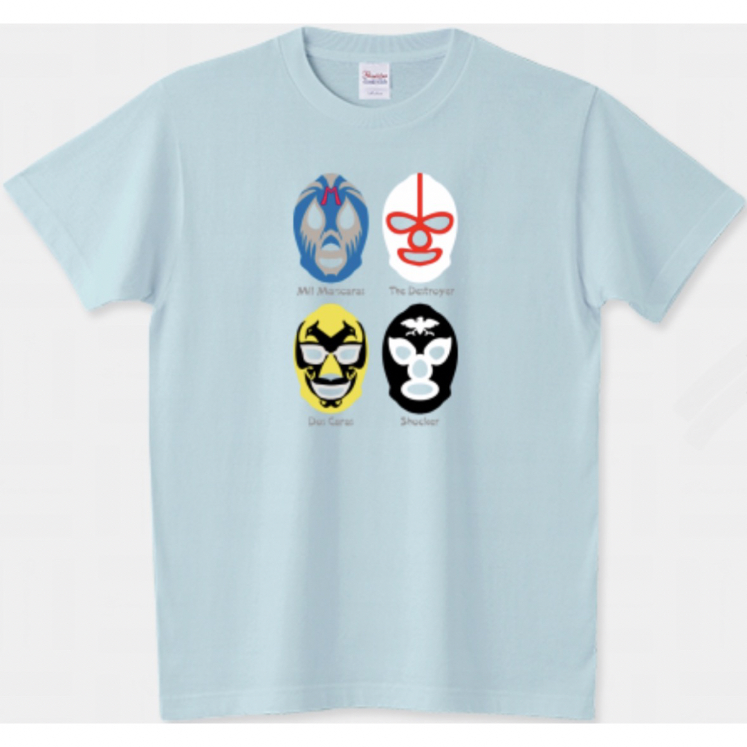 Printstar - プロレス Tシャツ ミルマスカラス デストロイヤー Printstar - プロレス Tシャツ ミルマスカラス デストロイヤー