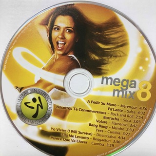 ズンバ(Zumba)のズンバ　MEGAMIX8  CD(クラブ/ダンス)