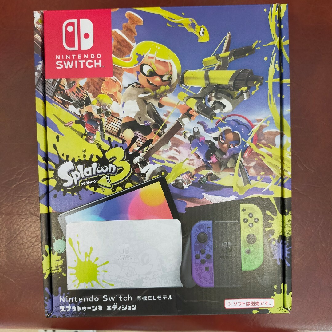 Nintendo Switch スプラトゥーン3エディション　納品書同封