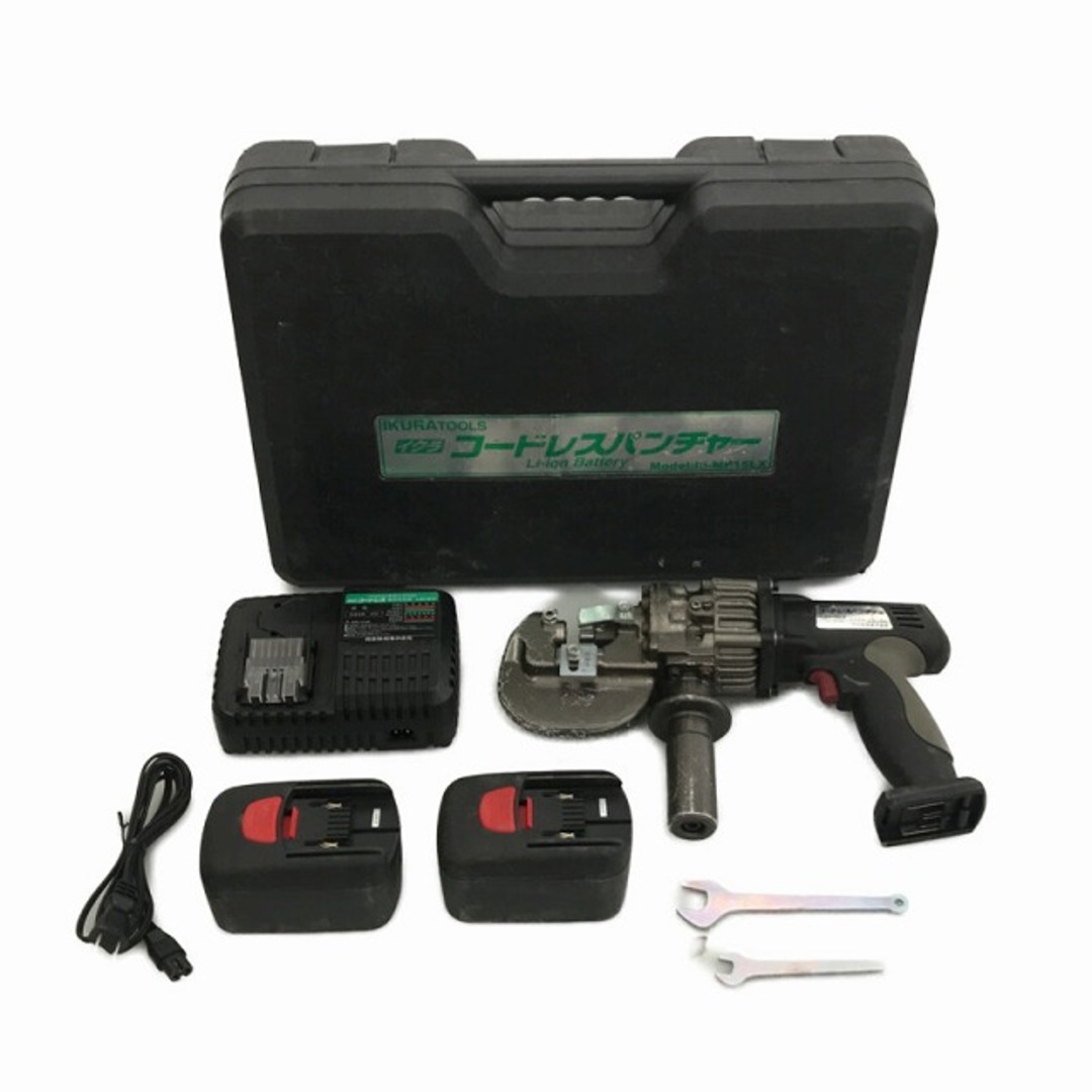 ☆中古品☆IKURA イクラ 18V コードレスパンチャー IS-MP15LX ☆中古品☆IKURA イクラ 18V コードレスパンチャー IS-MP15LX