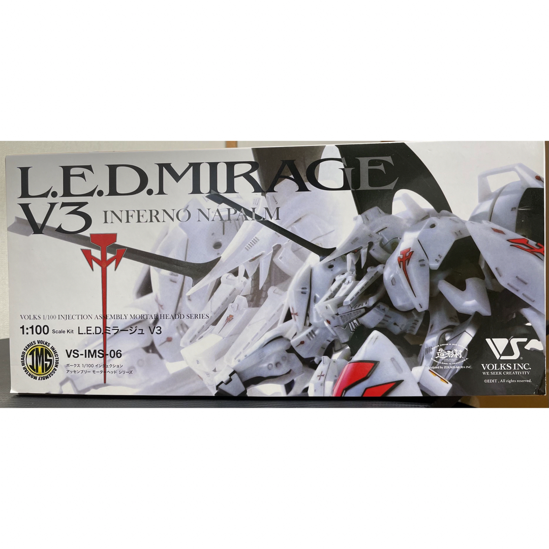 VOLKS VS-IMS-06 1/100 L.E.D.ミラージュ V3-www.solomonmusyimi.com